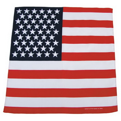 tek BANDANA 55x55 cm vlajka USA