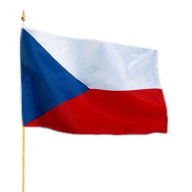 Vlajka na tyce ESK REPUBLIKA 30x45cm